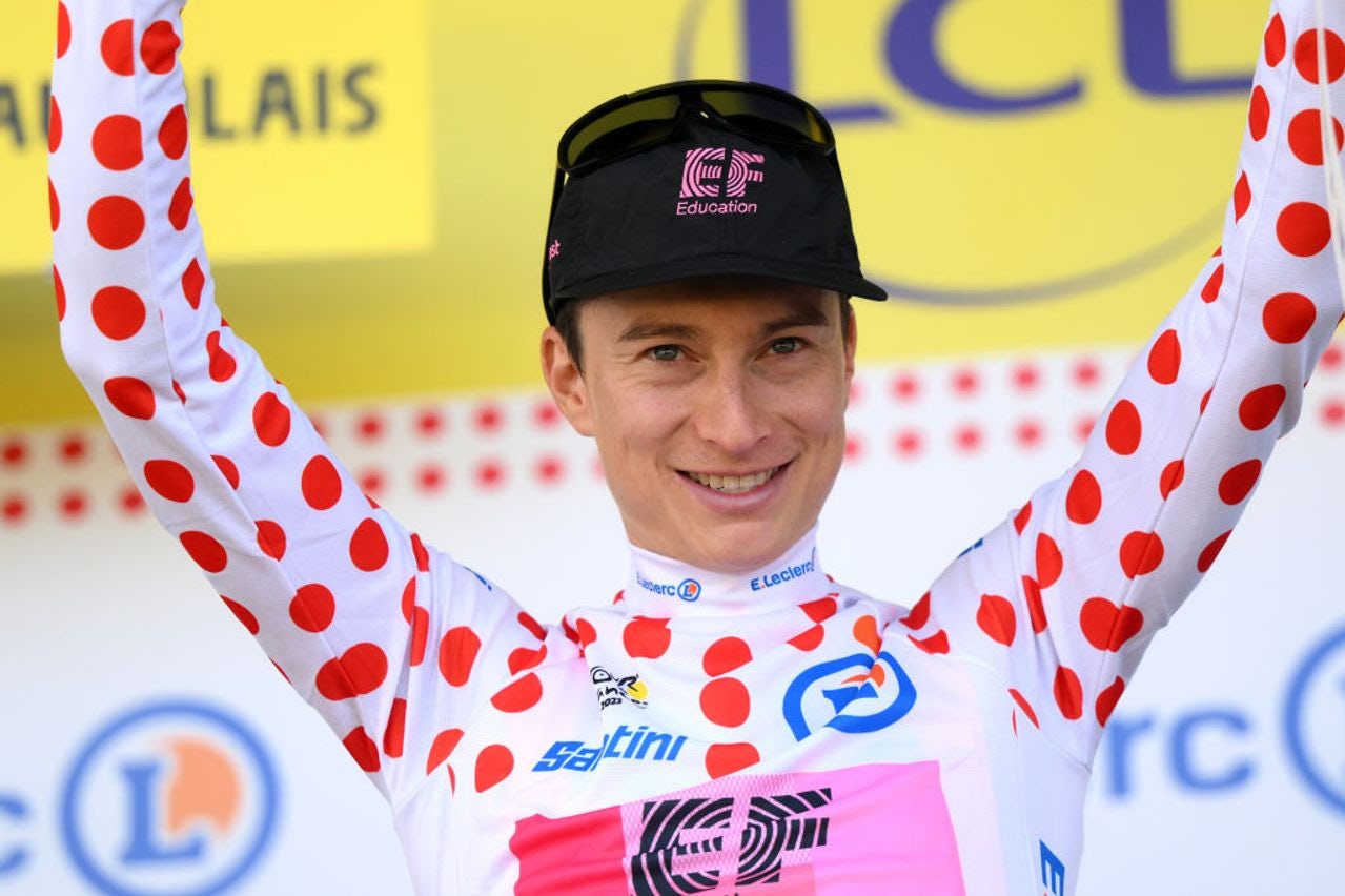 Neilson Powless (EF Education-EasyPost) at the 2023 Tour de France