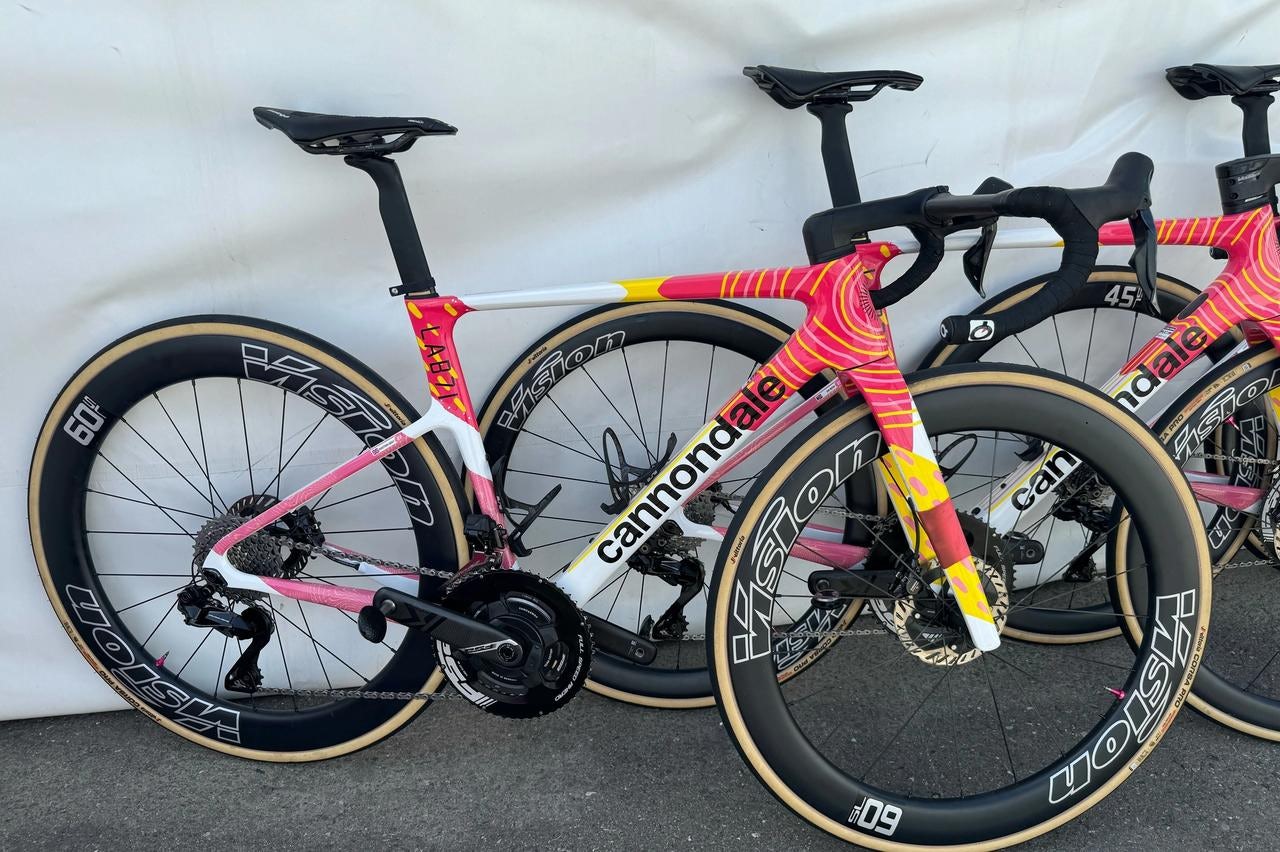 One of the most vibrant bikes in the WorldTour peloton 