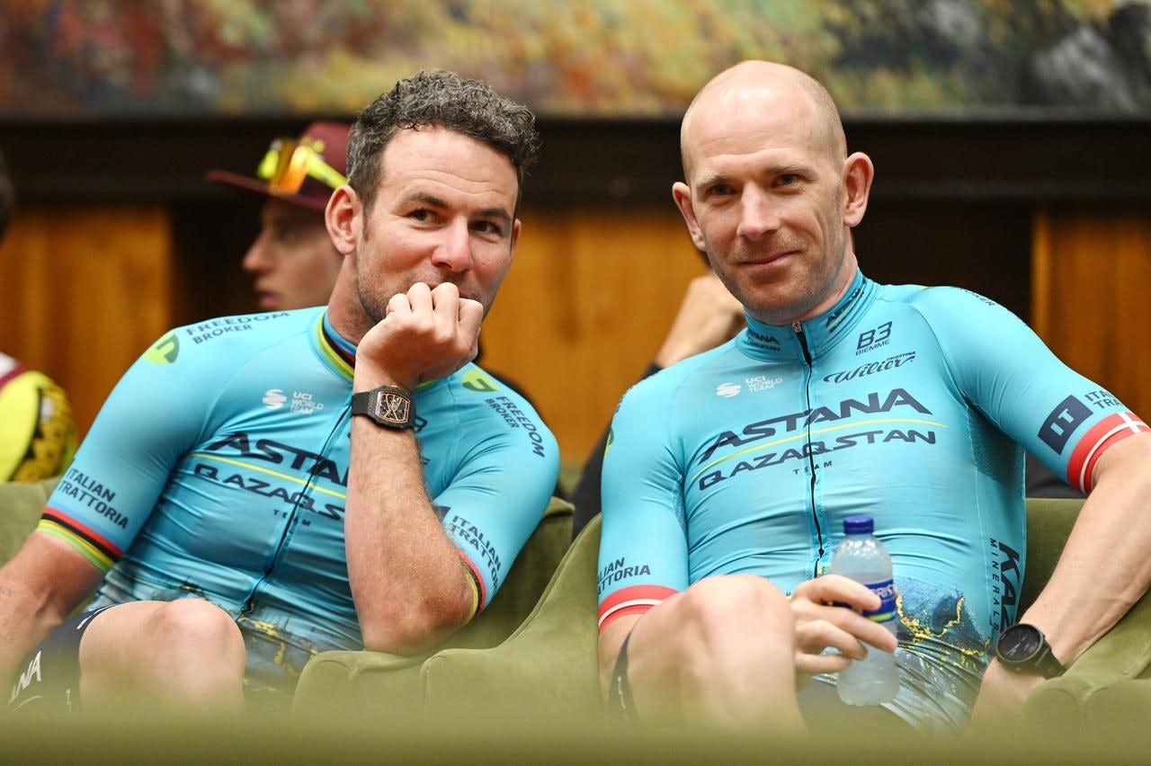 As will be the case throughout 2024, Michael Mørkøv has barely left the side of Mark Cavendish