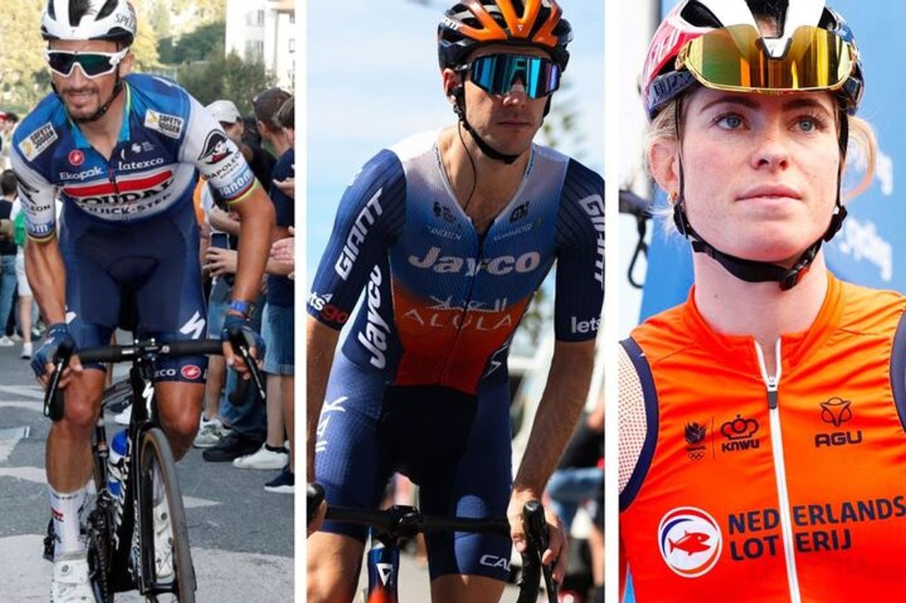 Julian Alaphilippe, Simon Yates and Demi Vollering highlight  the riders out of contract for the 2025 season