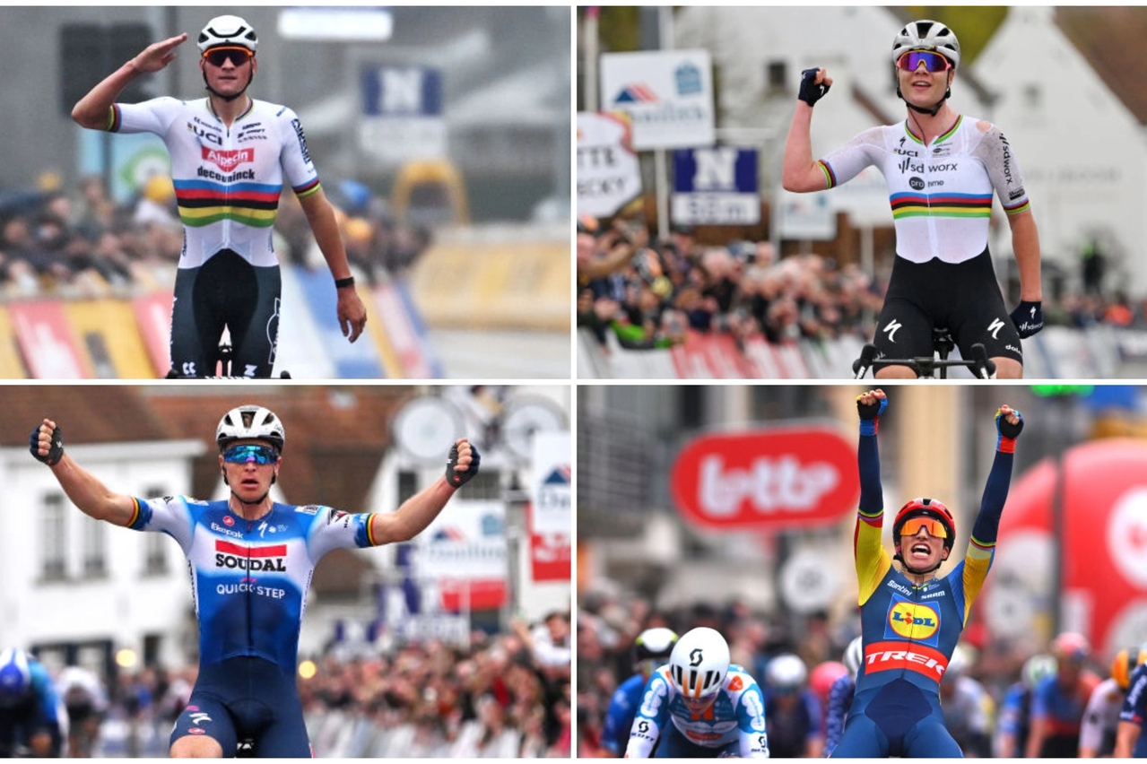 Four of the contenders for Gent-Wevelgem on Sunday