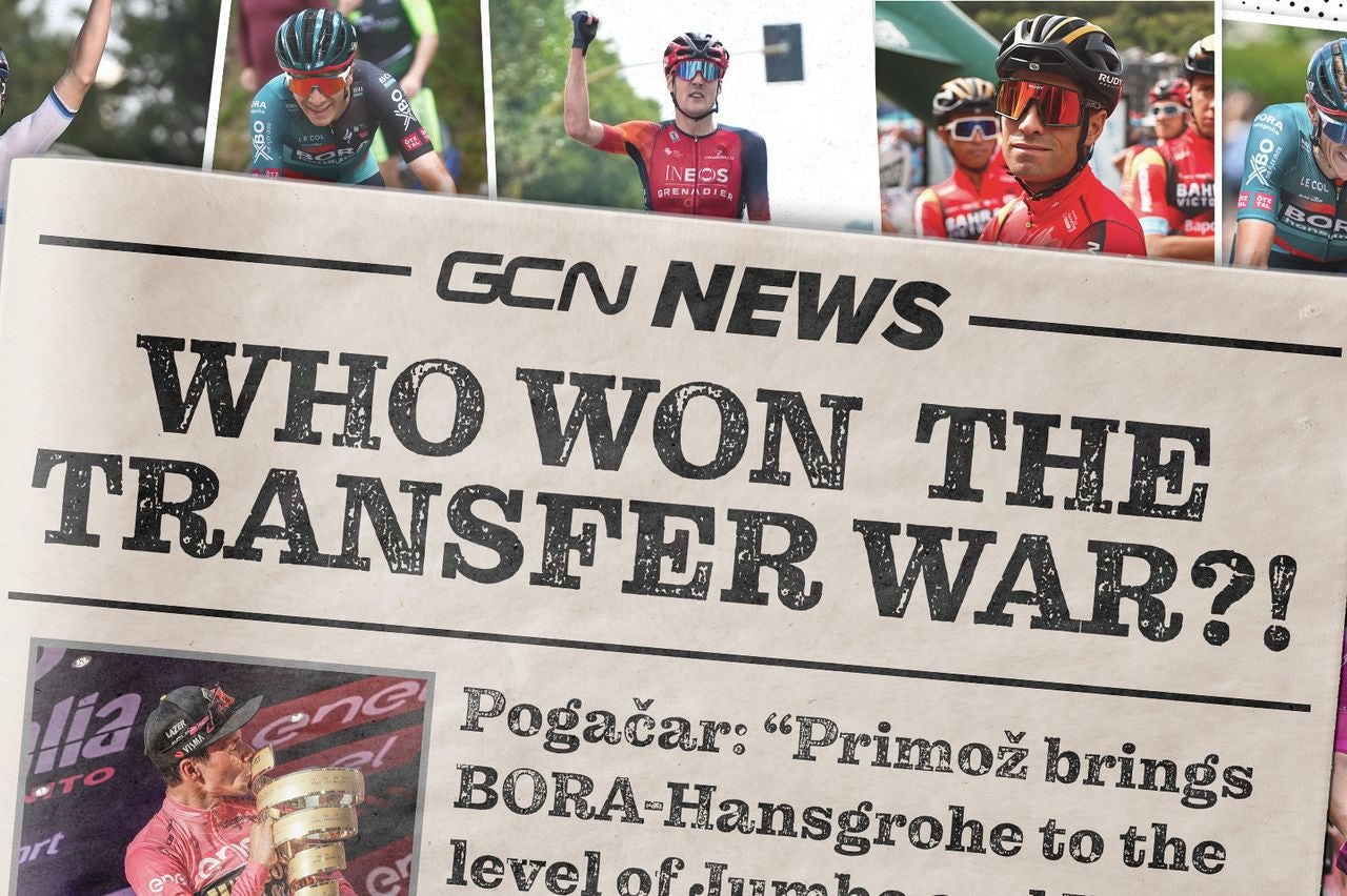 GCN ranks all the men's WorldTour teams based on their transfer activity in 2023