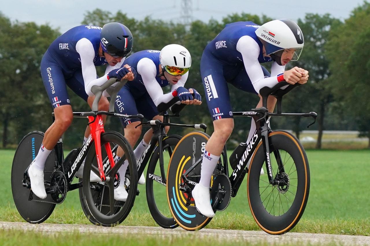 France powered to their first mixed relay TTT title in Drenthe