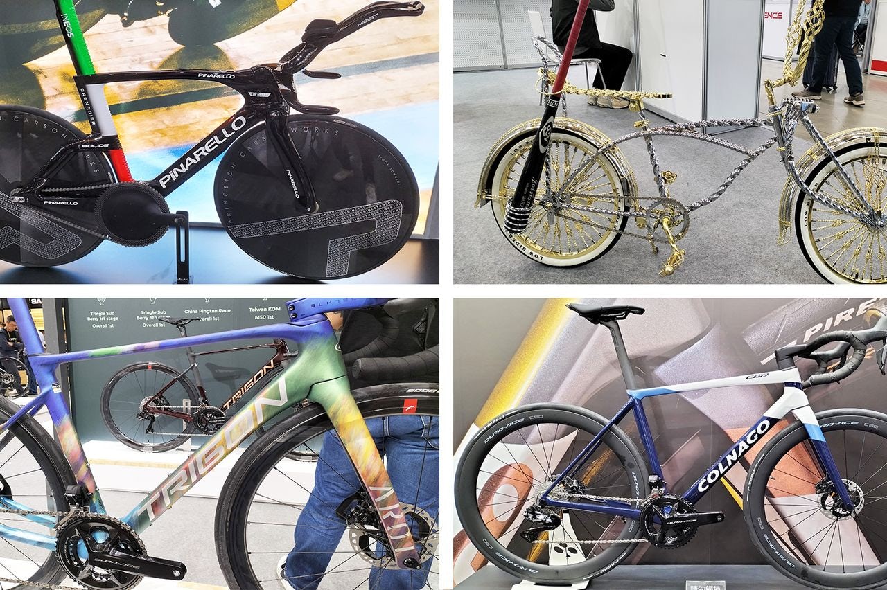 There were lots of interesting bikes on show at the Taipei Cycle Show