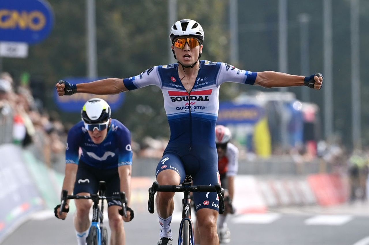 Andrea Bagioli had a storming end to the 2023 road season
