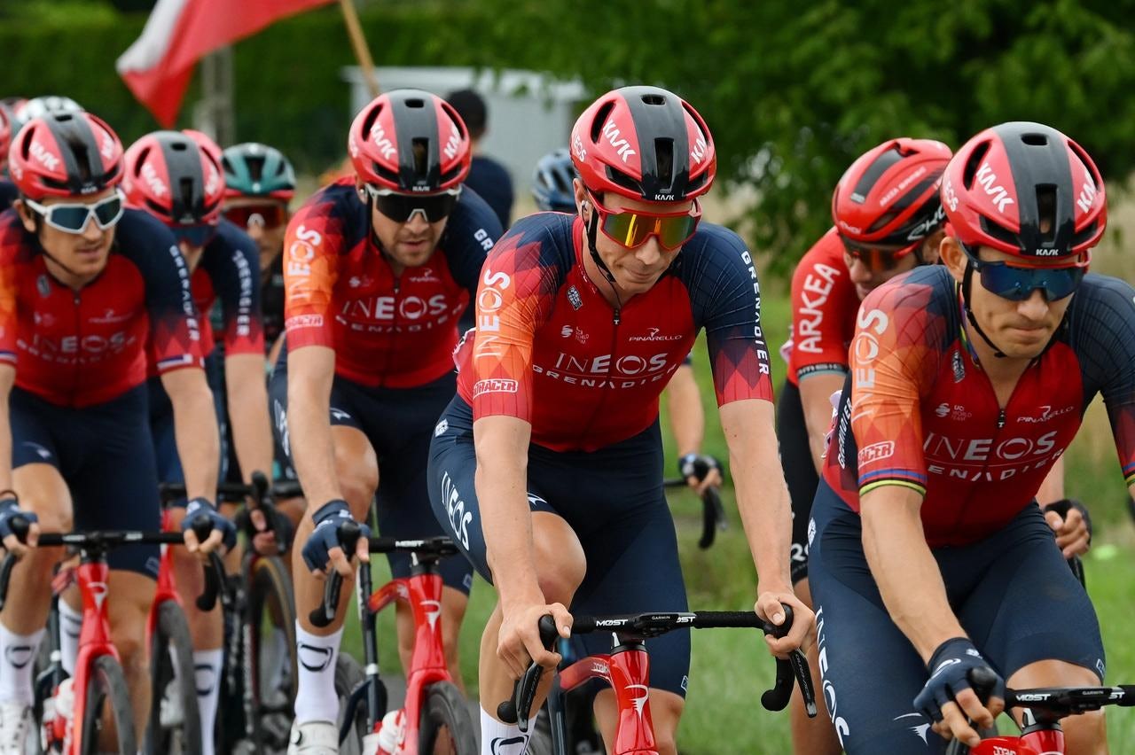 Ineos Grenadiers' squad for 2024 remains unclear