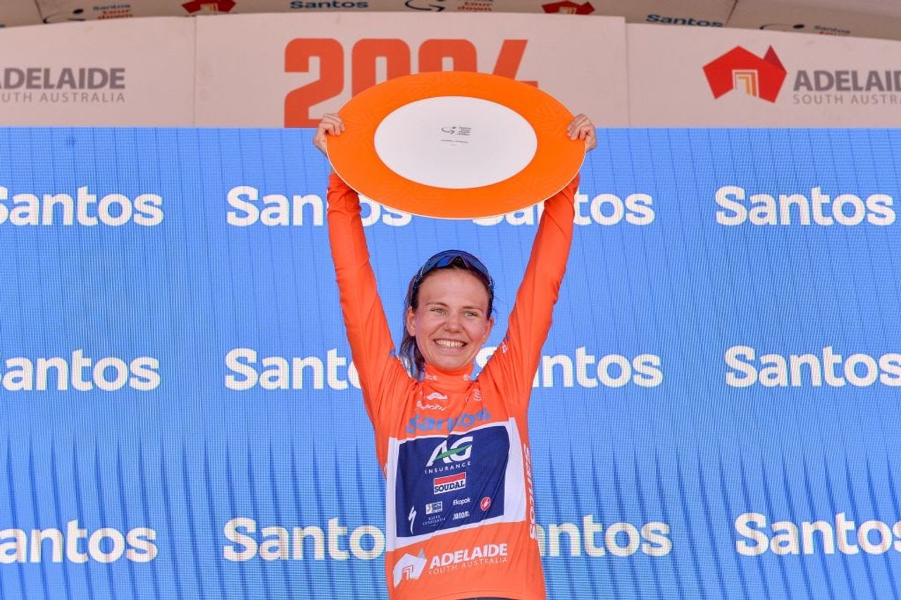 Sarah Gigante won the Tour Down Under in January