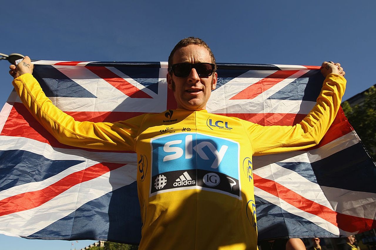 Bradley Wiggins (Team Sky) won the Tour de France in 2012