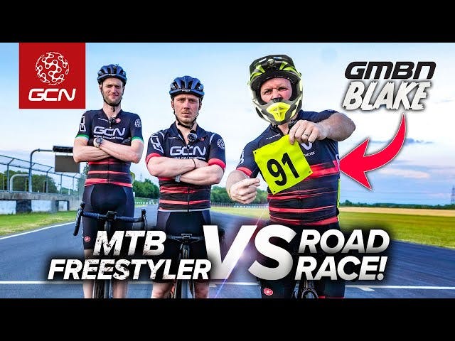 What Happens When We Put A Mountain Biker In A Road Race?