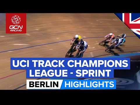 A Night Of Exciting Racing In Berlin! | UCI Track Champions League Round 2 Sprint Highlights