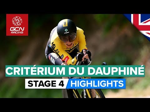 First Test For The GC Contenders! | Critérium Du Dauphiné 2023 Highlights - Stage 4