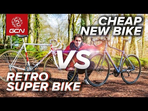 Vintage Super Bike Vs Modern Cheap Bike - Which Is Faster?