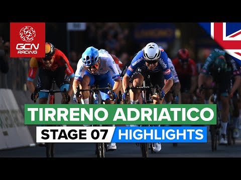 Sprint Stars Battle For The Win | Tirreno-Adriatico 2023 Highlights - Stage 7