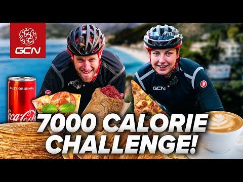 Can We Eat 7000 Calories In One Ride? | Milan-San Remo Challenge!
