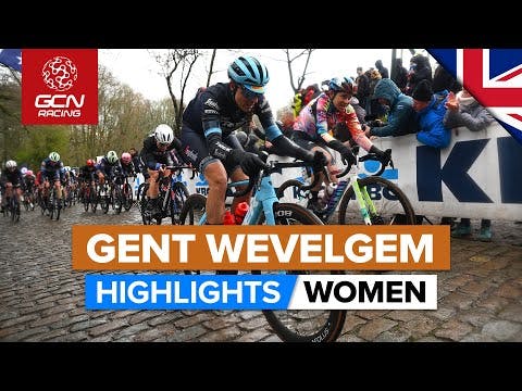 Cobbles & Chaos Make For An Epic Finale! | Gent-Wevelgem 2023 Highlights - Women