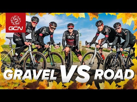 Gravel Vs Road | GCN's Big Autumn Bike Ride!