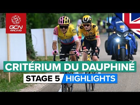 Attacks Fly As GC Stars Go Head-To-Head! | Critérium Du Dauphiné 2023 Highlights - Stage 5