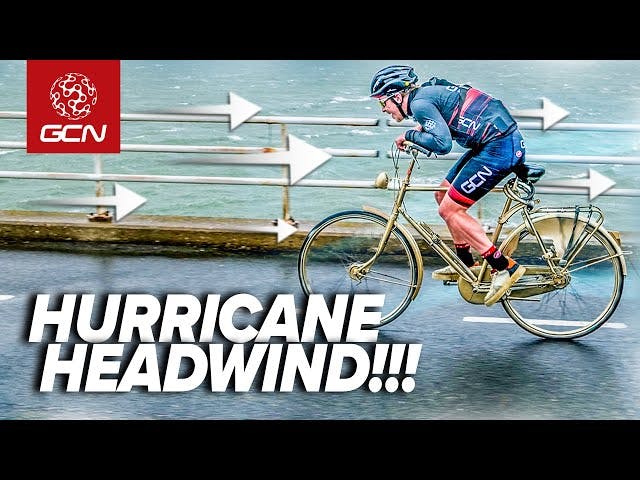 Cycling In Hurricane Force Winds…What Could Go Wrong?
